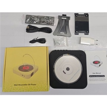 ПОРТАТИВНЫЙ CD-ПЛЕЕР BLUETOOTH ДИНАМИК РАДИО FM AUX MP3 USB TF