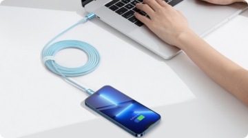 КАБЕЛЬ БЫСТРОЙ ЗАРЯДКИ BASEUS USB-C ДЛЯ IPHONE LIGHTNING PD КАБЕЛЬ 20ВТ 2М