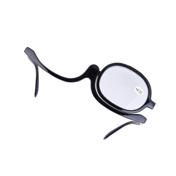 УВЕЛИЧИВАЮЩИЕ ОЧКИ ДЛЯ МАКИЯЖА ГЛАЗ 4.00 + ЧЕРНЫЕ