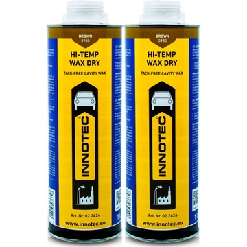 Suchy wosk brąz INNOTEC Hi-Temp Wax Dry nie lepiący