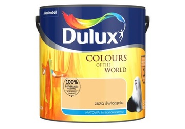 DULUX Kolory Świata Farba ZŁOTA ŚWIĄTYNIA 2,5l