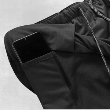 МУЖСКИЕ СПОРТИВНЫЕ ШОРТЫ С КАРМАНОМ ДЛЯ ТЕЛЕФОНА ДЛЯ БЕГА И ВЕЛОСИПЕДА L