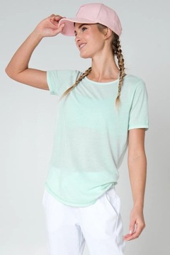 I4 zielony seledynowy t-shirt sportowy top L