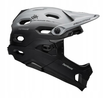 Kask full face BELL SUPER DH MIPS SPHERICAL fasthouse matte gray black