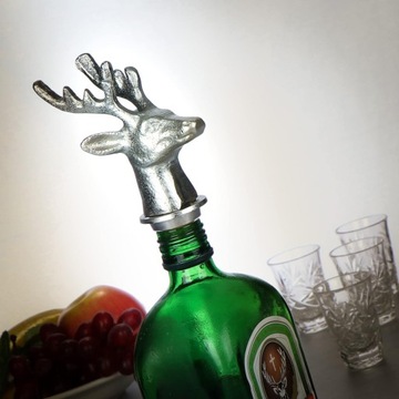 2x КРЫШКА-ГАЙКА СЕРЕБРЯНЫЙ ОЛЕНЬ