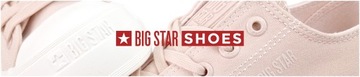 Trampki Damskie Big Star Klasyczne buty na platformie różowe NN274855 36