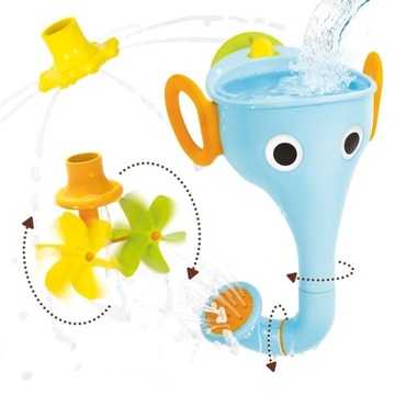 Yookidoo Zabawka do Wanny Słoń FunEleFun Blue