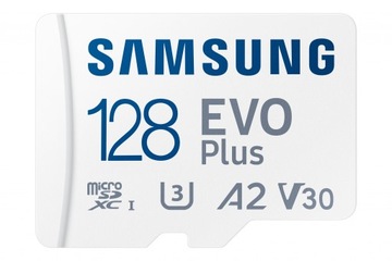 КАРТА ПАМЯТИ SAMSUNG EVO+ 128 ГБ micro SD 130 МБ/с