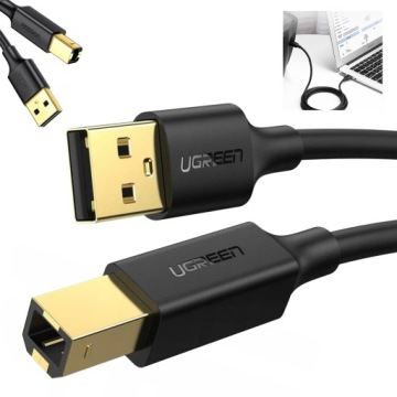 UGREEN KABEL PRZEWÓD DRUKARKI SKANERA USB A-B 5M