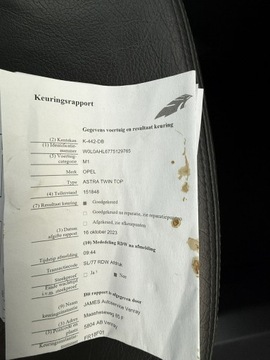 Opel Astra H Cabrio 1.8 ECOTEC 140KM 2007 Opel Astra H 1.8B 2007r Cabrio Klimatyzacja Skóra, zdjęcie 18