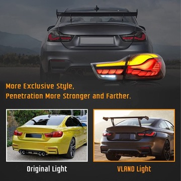 ВЛАНД OLED BMW M4 купе Grand 4er F32 F33 F82 F83