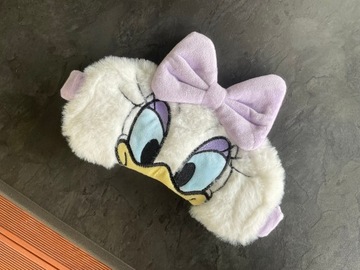 OPASKA NA OCZY MASKA DO SPANIA SNU RELAKSU KACZKA DAISY DISNEY PLUSZOWA