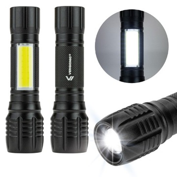 МОЩНЫЙ ТАКТИЧЕСКИЙ ФОНАРЬ СВЕТОДИОДНЫЙ USB-ЧЕХОЛ