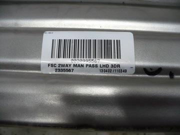 KIA CEED PRO II 3D SEDAČKA SEDADLA STOJAN PRAVÝ PŘEDNÍ 2012-