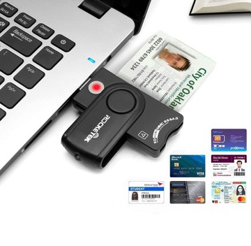 устройство считывания смарт-карт, бесконтактная смарт-карта e-ID TF для SD-карт