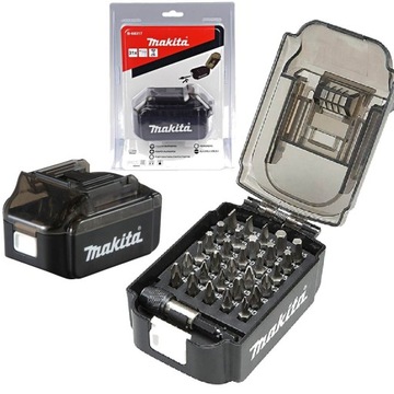MAKITA B-68317 Zestaw bitów grotów 31szt końcówki