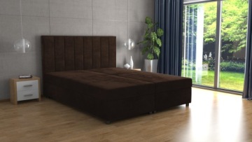 Континентальная мягкая кровать VIKI 120x200