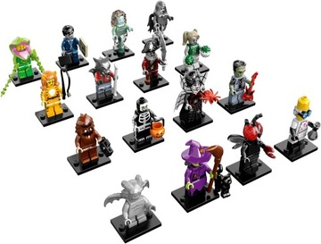 Lego Minifigures 71010 - cała seria 14 Monsters - 16 szt.