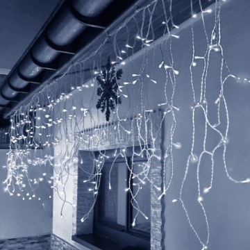 SOPLE 200 СВЕТОДИОДНЫХ НАРУЖНЫХ ЛАМП ТОЛЩИНОЙ 10,5 М СВЕТОВАЯ ГИРЛЯНДИЯ ДЛЯ ЗАНАВЕС