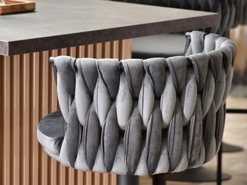 ВЫСОКАЯ МЯГКАЯ ОБИВКА ASTER GRAPHITE HIGH HOKER