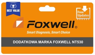 Foxwell NT530 Dodatečná Značka