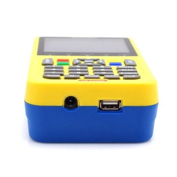 Cyfrowa wizjer satelitarny V8 w kolorze żółtym