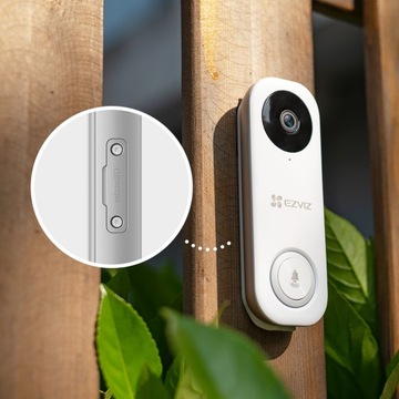 WIFI ВИДЕО ДВЕРЬ ДВЕРЬ 1080p ВОДОНЕПРОНИЦАЕМЫЙ EZVIZ DB1C