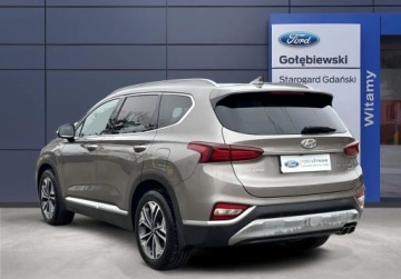 Hyundai Santa Fe IV SUV 2.0 CRDi 185KM 2019 Hyundai Santa Fe Hyundai Santa FE 2.0 Diesel 185km 4x4 PALTINUM Polski Sal, zdjęcie 33
