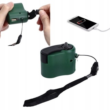 ТЕЛЕФОН АВАРИЙНЫЙ USB-ПИТАНИЕ РУЧНАЯ РУЧКА ЗЕЛЕНЫЙ