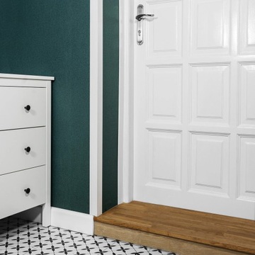 Уголок ПВХ жесткий, профиль угловой декоративный, 30х30, темно-серый, 2 м