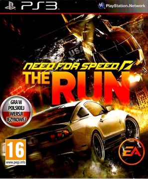 Игра NFS для PS3 NEED FOR SPEED THE RUN в польском PL будь самым быстрым и ВЫИГРАЙТЕ