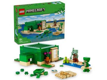 LEGO 21254 Minecraft Domek na plaży żółwi