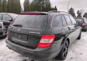 Mercedes Klasa C W204 Kombi T204 1.8 180 K 156KM 2009 Mercedes-Benz Klasa C 2009r, 1.8 LPG. Uszkodzony przod. Jezdzi. 1.8 156KM, zdjęcie 2