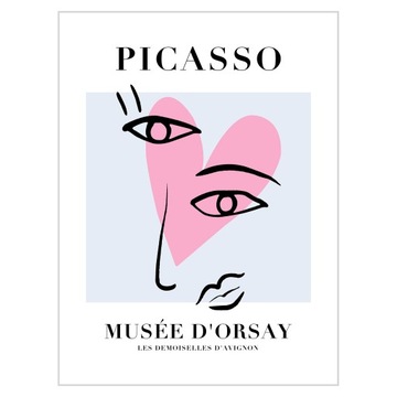 Plakat 30x40 Pablo Picasso Kiss Modern Art