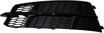 KRATKA ZDERZAKA PRZÓD LEWY AUDI A6 15-18 CZARNA