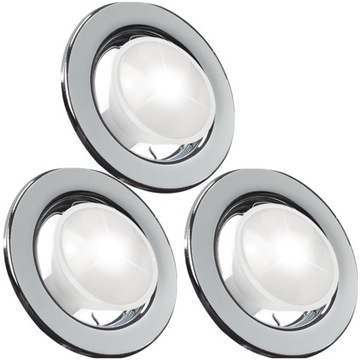 3x OPRAWKA DO HALOGENÓW ŻARÓWEK LED Z KABLEM GU10
