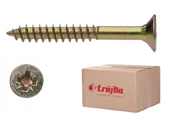 WKRĘTY HARTOWANE DO DREWNA 4x70 mm OCYNK 1kg