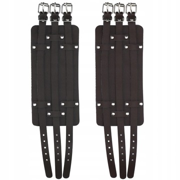 2 шт. РЕГУЛИРУЕМЫЙ КОЖАНЫЙ РЕМЕСЛ НА ЗАПЯСТЬЯ