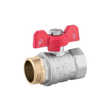 ZAWÓR KULOWY WODNY MOTYLEK DN15 1/2'' WZ PERFEXIM