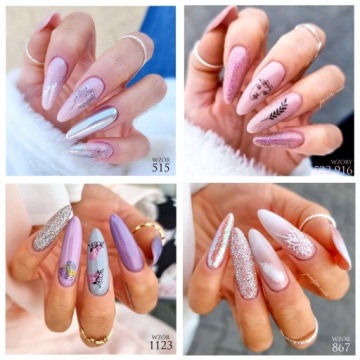 Акварельные наклейки для ногтей COLOUR FLOWERS - 769