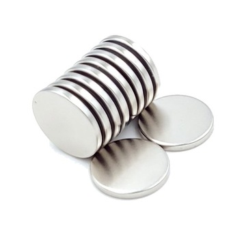 ЦИЛИНДР НЕОДИМОВЫЙ МАГНИТ 17х2 мм, СИЛЬНЫЙ, круглый, диск, ОХОТНИК