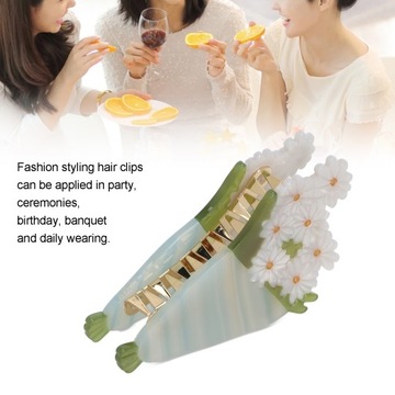 Spinki do włosów Elegancki kształt kwiatu Modne