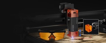Grawer/wycinarka laserowa 410x380mm ATOMSTACK A5 PRO V2 ploter tnący APP