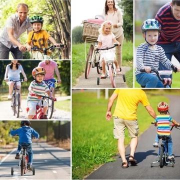 РЕГУЛИРУЕМЫЕ БОКОВЫЕ ОПОРЫ ДЛЯ ВЕЛОСИПЕДА КОЛЕСА УНИВЕРСАЛЬНЫЕ 12–20 ДЮЙМОВ