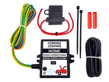 ODPROWADZANIE ŚWIATŁAMI DO DOMU LIVING FOLLOW ME HOME MODUŁ 12V