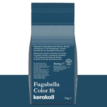 Fuga Granat FUGABELLA Kerakoll 3 kg Color 16