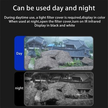 Инфракрасный бинокль ночного видения, 2,5k HD, широкий экран 3,0 дюйма, 13000 HD