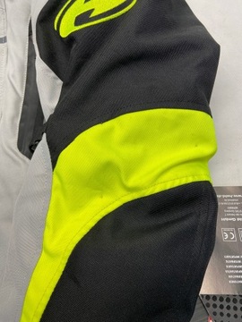 Текстильная куртка Held Zorro Grey/Fluo Yellow XL