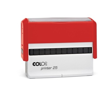 PIECZĄTKA PRINTER 25 CZERWONA