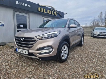 Hyundai Tucson III SUV 1.6 T-GDI 177KM 2015 Hyundai Tucson Led 4x4 Automat Hak Kamera Cofania 1.6 Benzyna 177KM